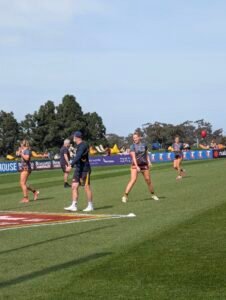 Annabelle Embelton preparing for Round 5